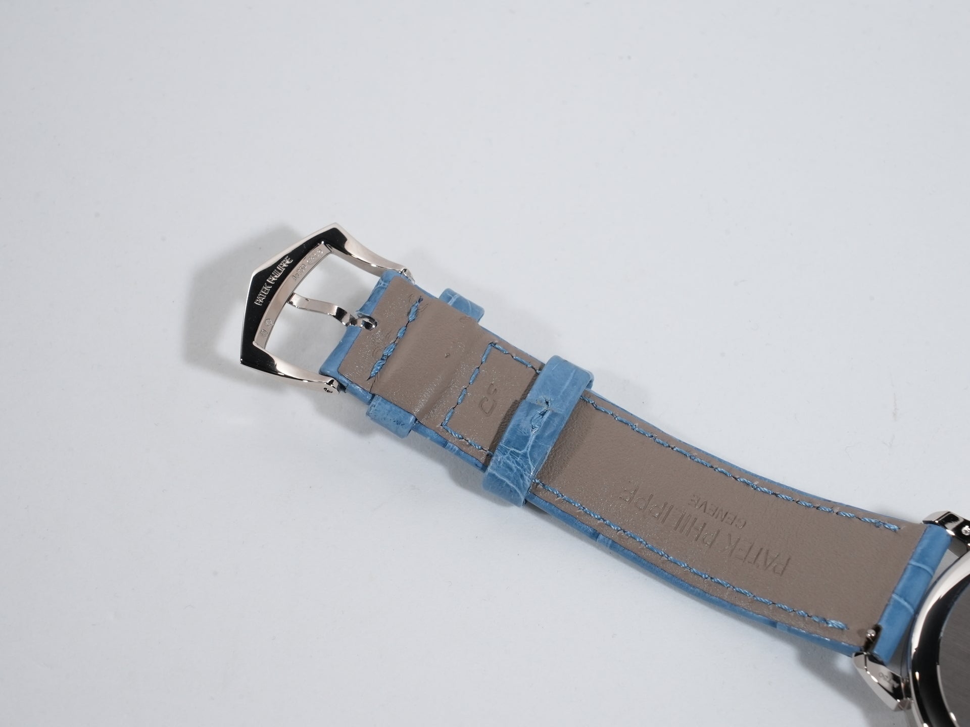 Patek Philippe Calatrava Grand Exhibition Tokyo 2023 Ref.6127G-010/7127G-010 18KWG Rack Light Blue (Sky Blue) Lilac Tone (Purple) Dial Excellent Condition 284kc7ij
