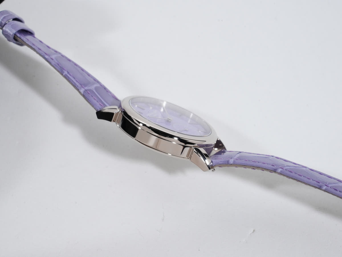 Patek Philippe Calatrava Grand Exhibition Tokyo 2023 Ref.6127G-010/7127G-010 18KWG Rack Light Blue (Sky Blue) Lilac Tone (Purple) Dial Excellent Condition 284kc7ij