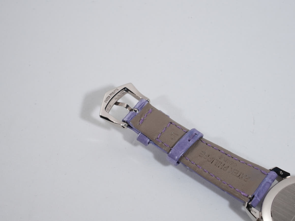 Patek Philippe Calatrava Grand Exhibition Tokyo 2023 Ref.6127G-010/7127G-010 18KWG Rack Light Blue (Sky Blue) Lilac Tone (Purple) Dial Excellent Condition 284kc7ij