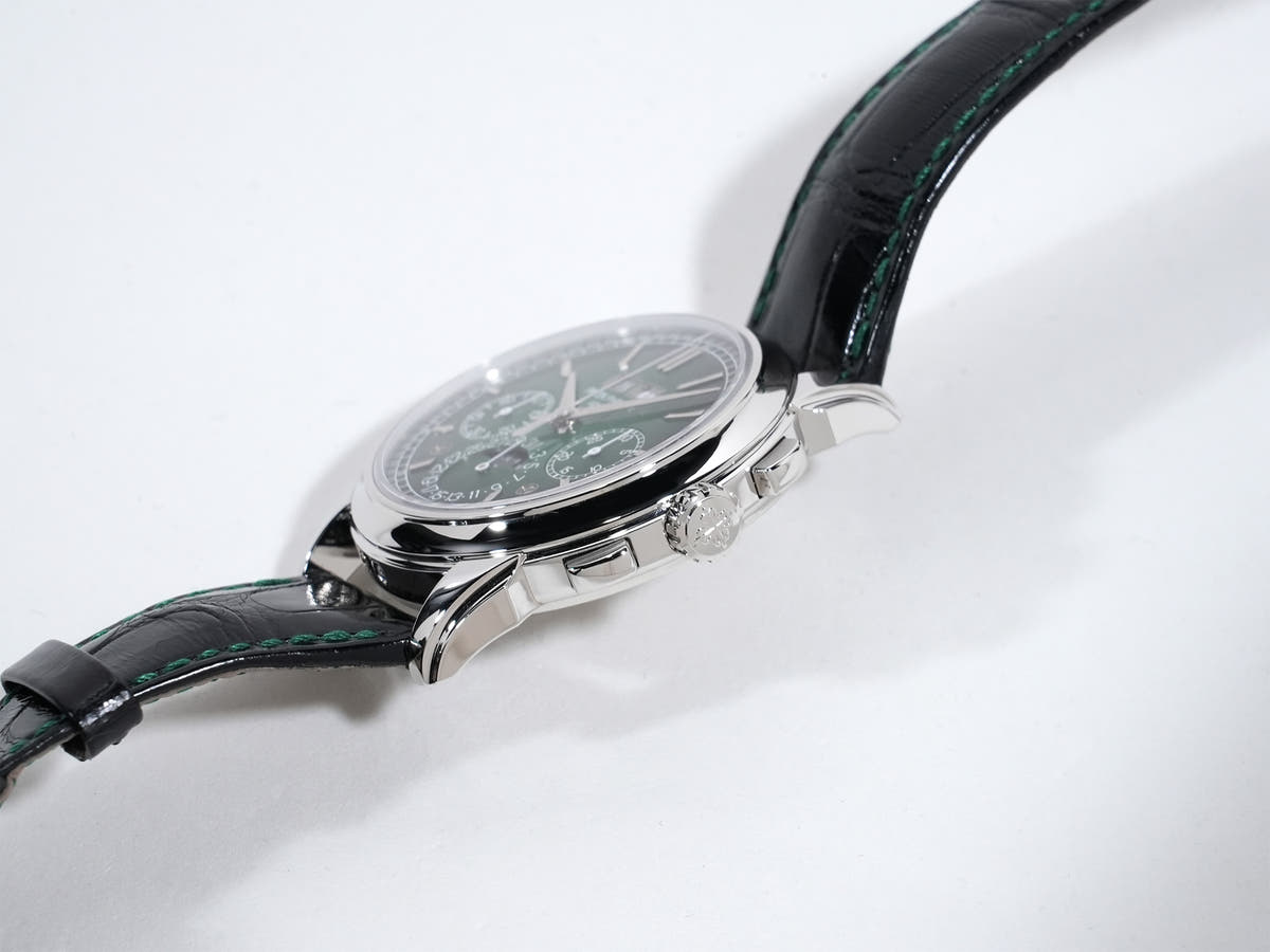 パテックフィリップ パーペチュアルカレンダー クロノグラフ Ref.5270P-014 PT ラックグリーン文字盤 美品 6f3kwpts