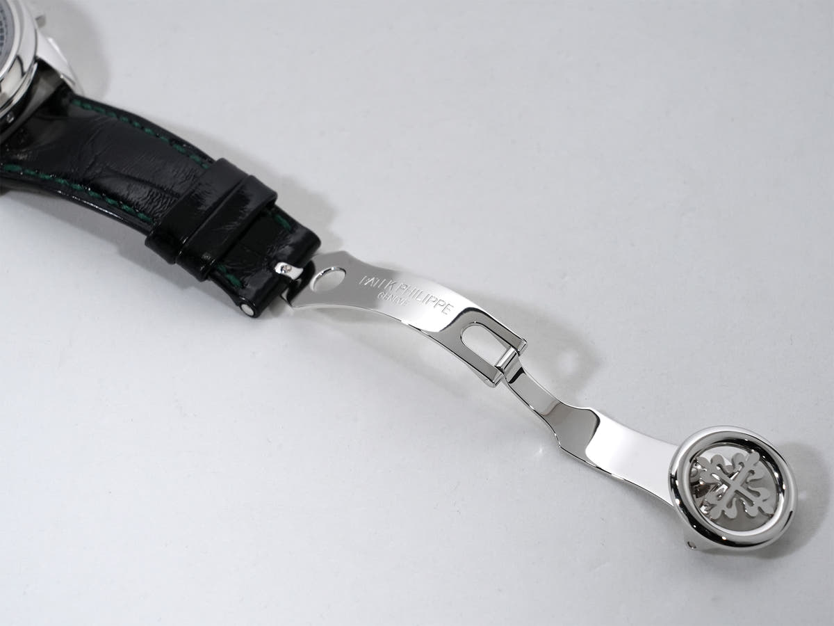 パテックフィリップ パーペチュアルカレンダー クロノグラフ Ref.5270P-014 PT ラックグリーン文字盤 美品 6f3kwpts