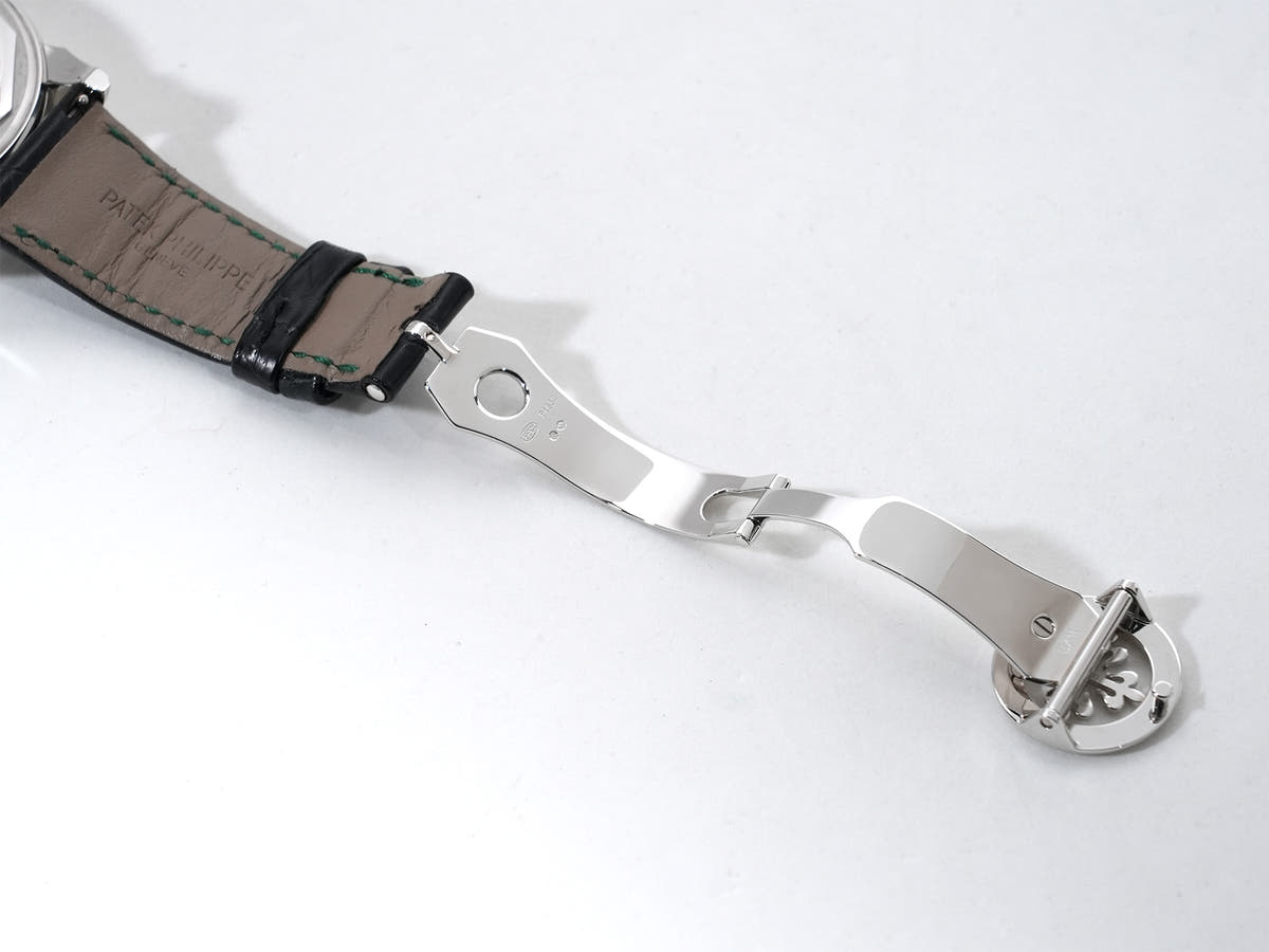 パテックフィリップ パーペチュアルカレンダー クロノグラフ Ref.5270P-014 PT ラックグリーン文字盤 美品 6f3kwpts