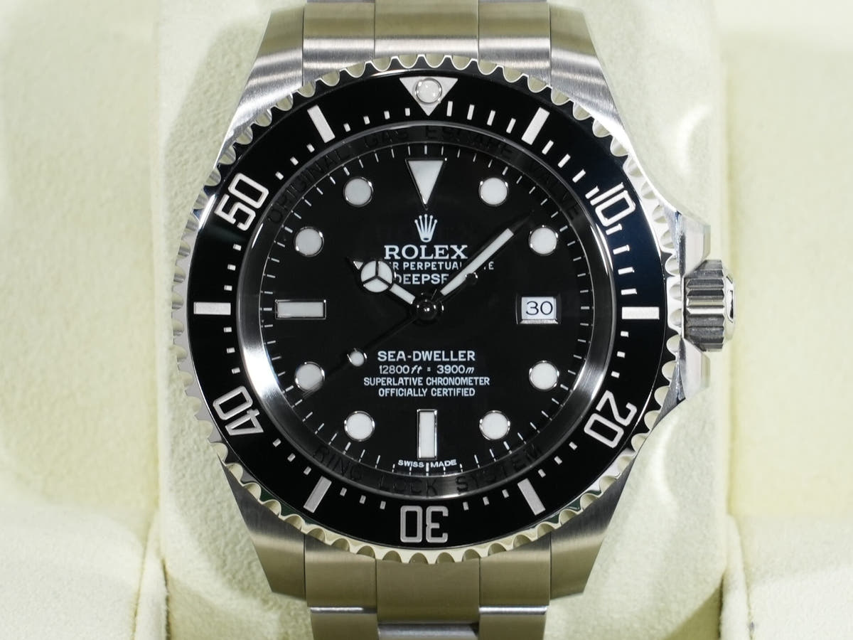 ロレックス シードゥエラー ディープシー Ref.116660 SS ブラック文字盤 美中古 ai3zeqxw