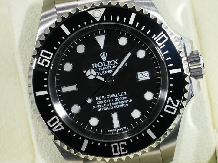 ロレックス シードゥエラー ディープシー Ref.116660 ステンレススチール ブラック文字盤