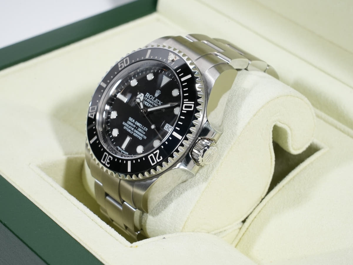 ロレックス シードゥエラー ディープシー Ref.116660 SS ブラック文字盤 美中古 ai3zeqxw