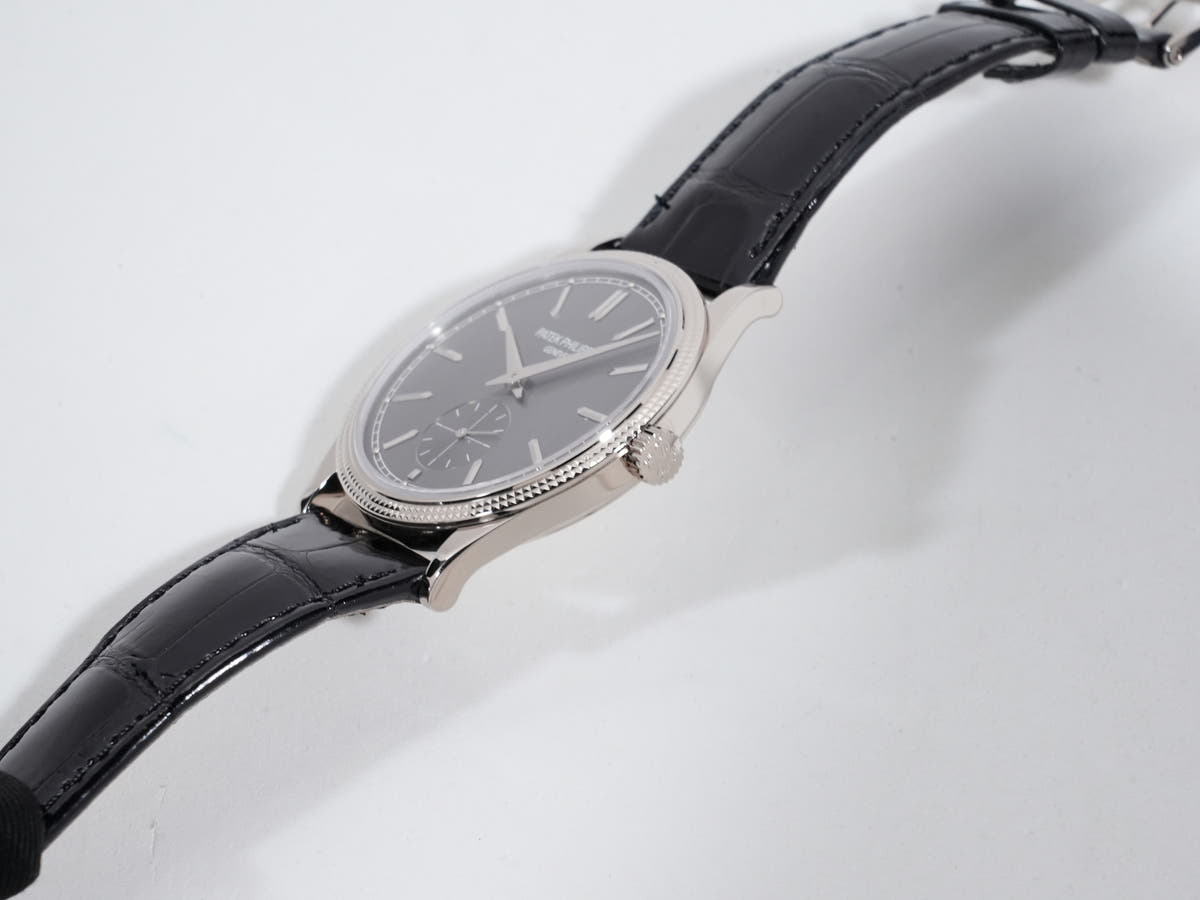 パテックフィリップ カラトラバ Ref.6119G-001 18KWG グレー文字盤 美中古 yv73mhkq
