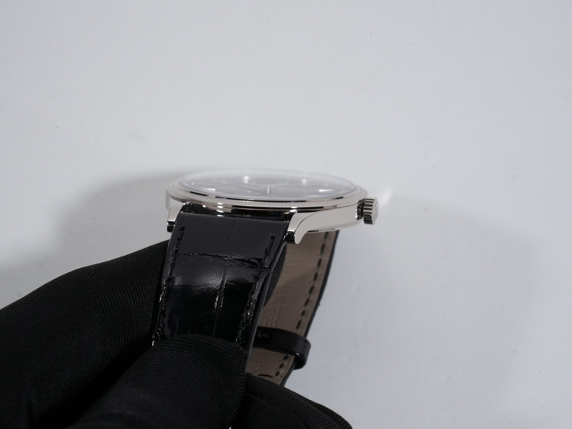 パテックフィリップ カラトラバ Ref.6119G-001 18KWG グレー文字盤 美中古 yv73mhkq