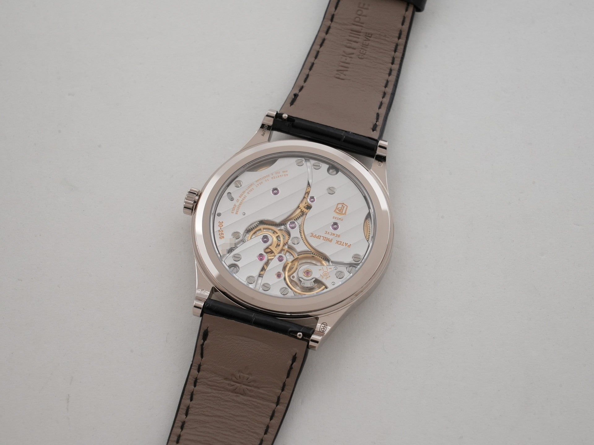 パテックフィリップ カラトラバ Ref.6119G-001 18KWG グレー文字盤 美中古 yv73mhkq