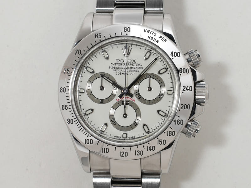 ロレックス デイトナ Ref.116520 SS ホワイト文字盤 中古 caavvsqy