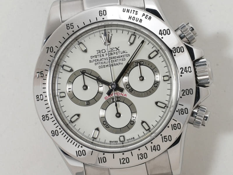 ロレックス デイトナ Ref.116520 SS ホワイト文字盤 中古 caavvsqy