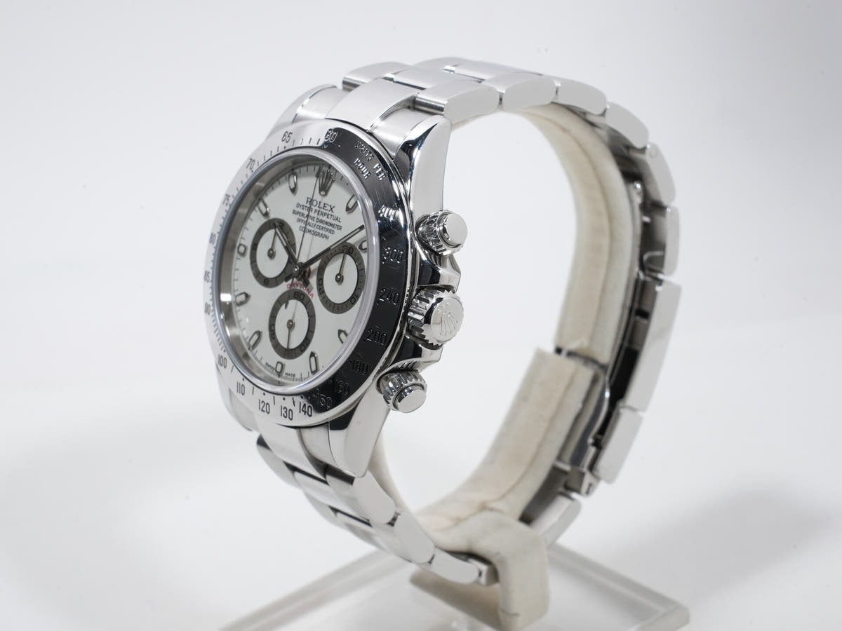 ロレックス デイトナ Ref.116520 SS ホワイト文字盤 中古 caavvsqy