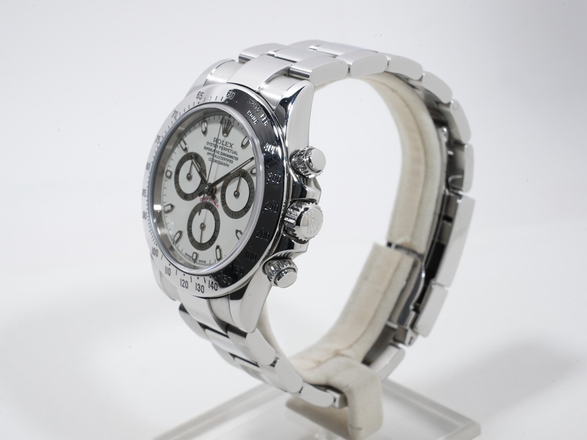 ロレックス デイトナ Ref.116520 SS ホワイト文字盤 中古 caavvsqy