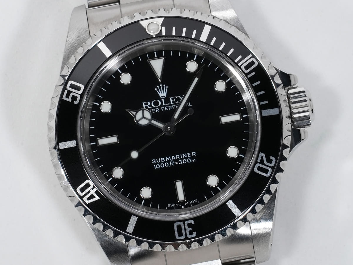 ロレックス サブマリーナー ノンデイト Ref.14060 SS ブラック文字盤 中古 ph76kijw