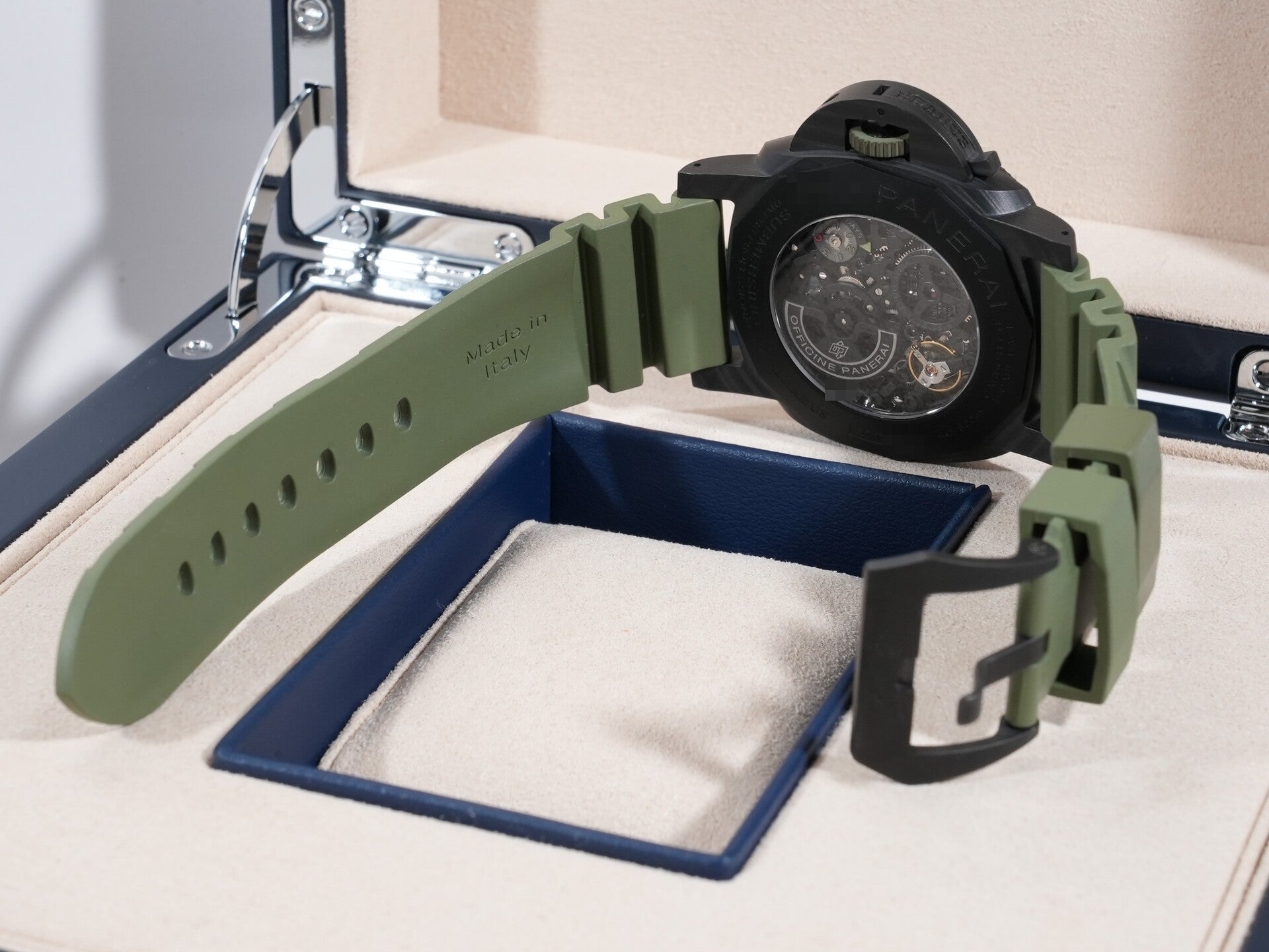 Panerai Submersible S Brabus Carbotech Ref.PAM01283 Carbotech Skeleton Dial Good Condition 9t39iby7