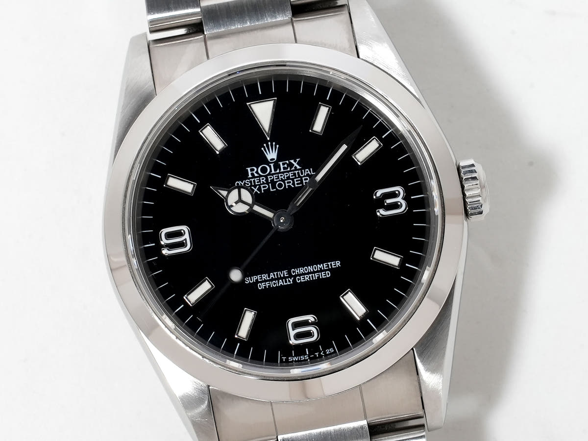 ロレックス エクスプローラーⅠ Ref.14270 SS ブラック文字盤 中古 eor2c4ci