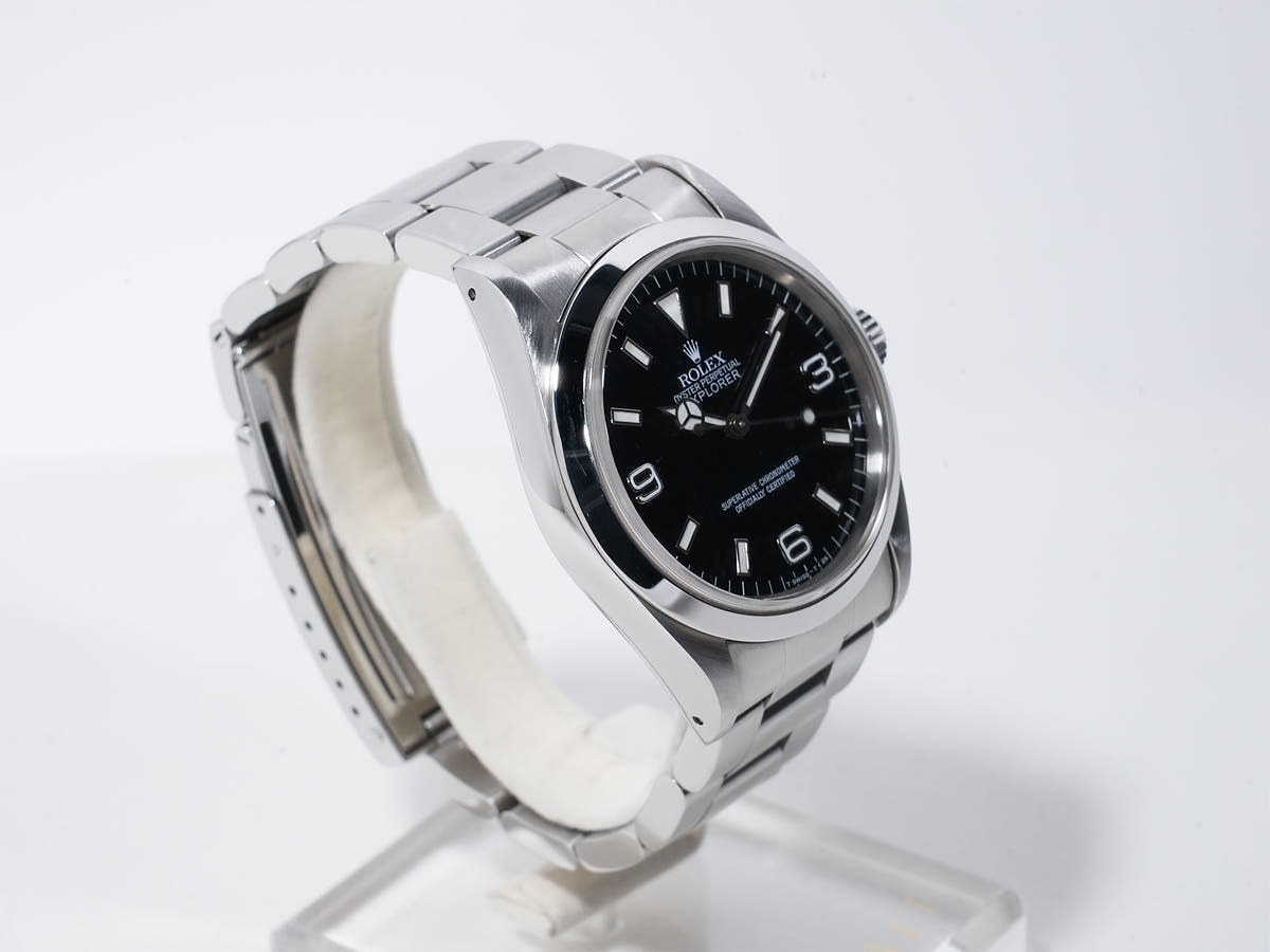 ロレックス エクスプローラーⅠ Ref.14270 SS ブラック文字盤 中古 eor2c4ci