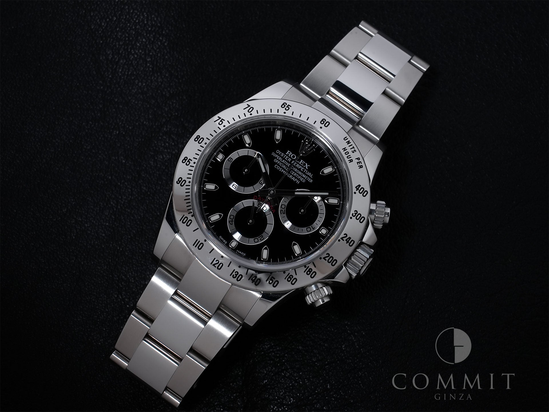 ロレックス デイトナ Ref.116520 SS ブラック文字盤 中古 c5egn47j