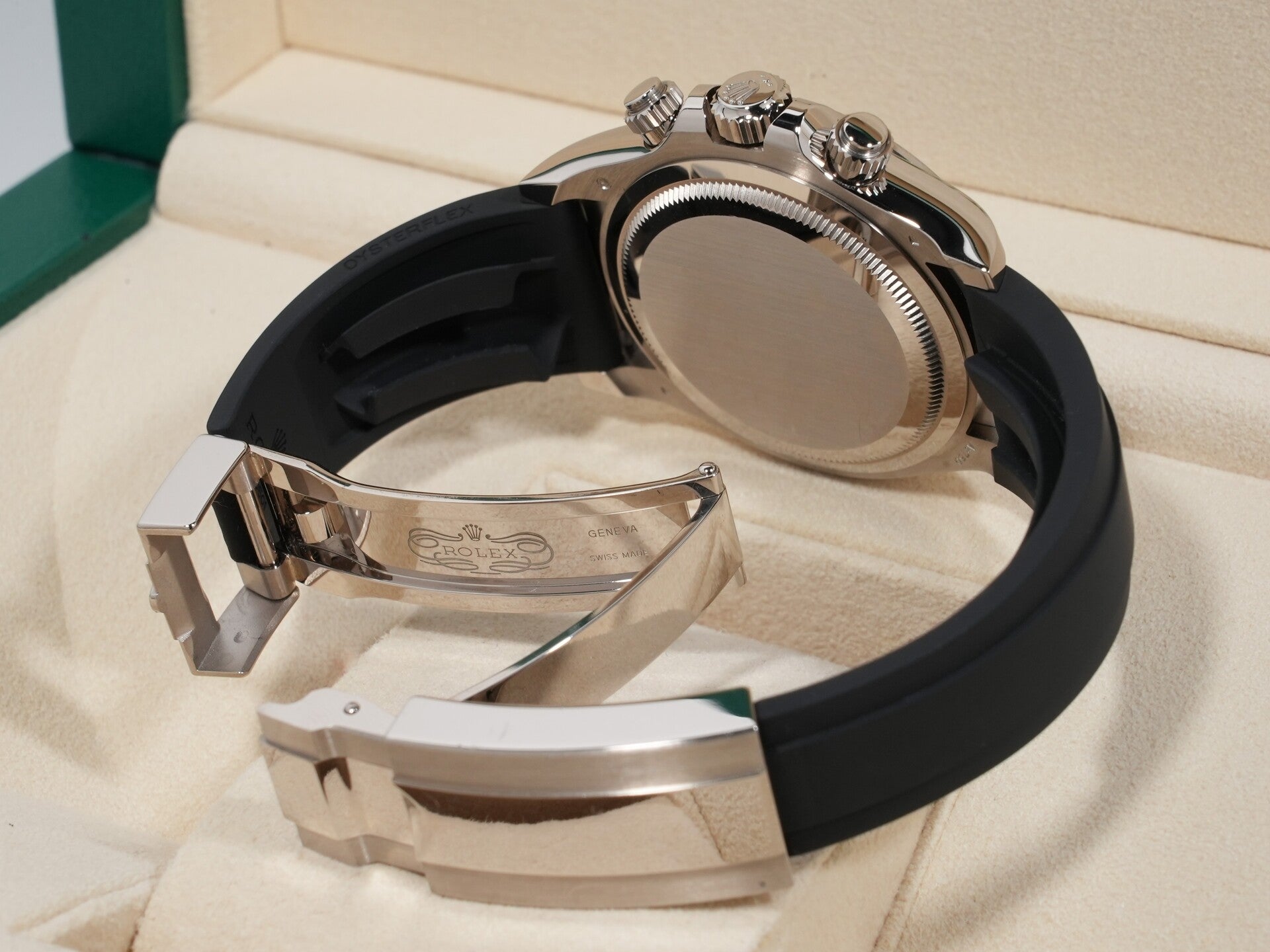 ロレックス デイトナ Ref.126519LN 18KWG スチールxブライトブラック文字盤 中古 j6jo7mq5