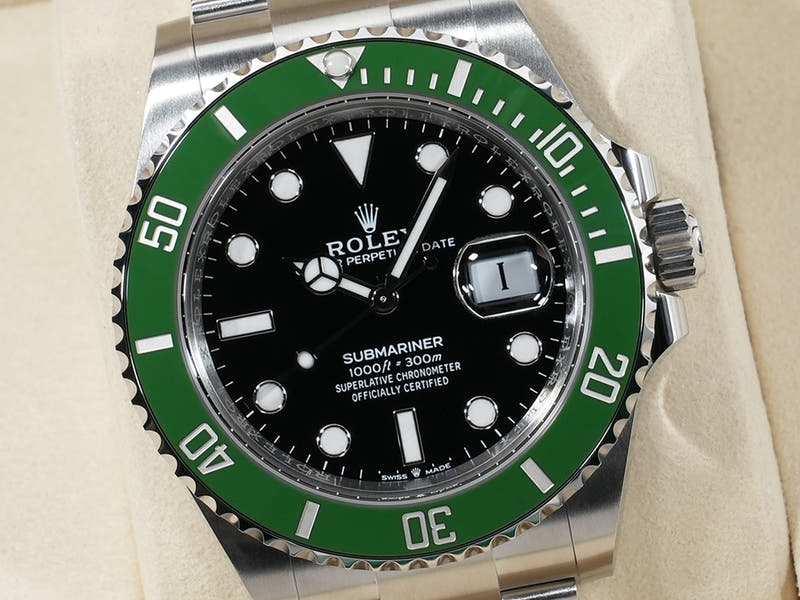 ロレックス サブマリーナー デイト Ref.126610LV SS ブラック文字盤 未使用 xihgj9k9