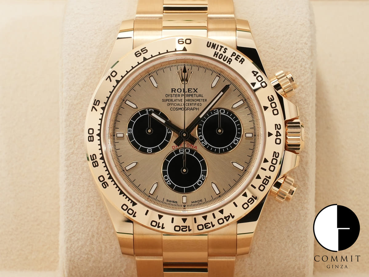 Rolex Daytona Ref. 126508 Yellow Gold, Golden x Bright Black Dial