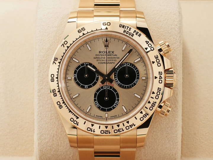 Rolex Daytona Ref. 126508 Yellow Gold, Golden x Bright Black Dial