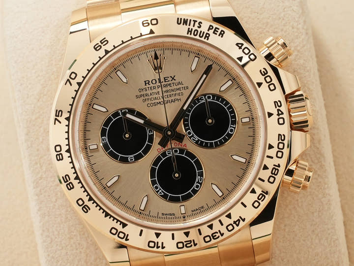 Rolex Daytona Ref. 126508 Yellow Gold, Golden x Bright Black Dial