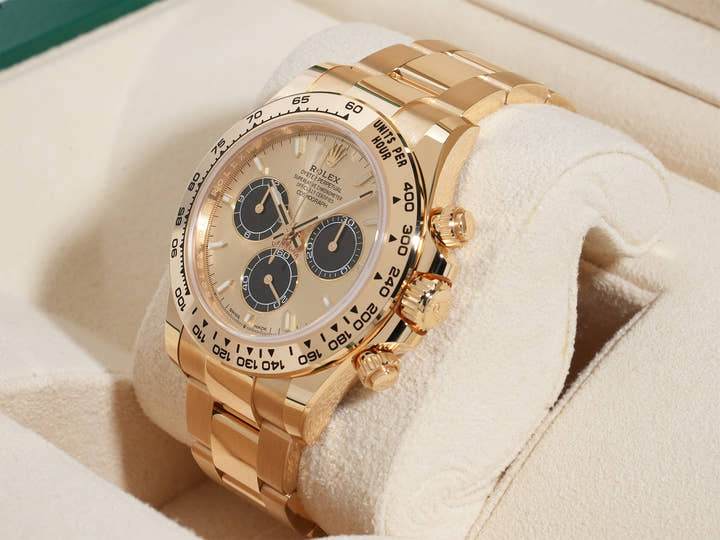 Rolex Daytona Ref. 126508 Yellow Gold, Golden x Bright Black Dial