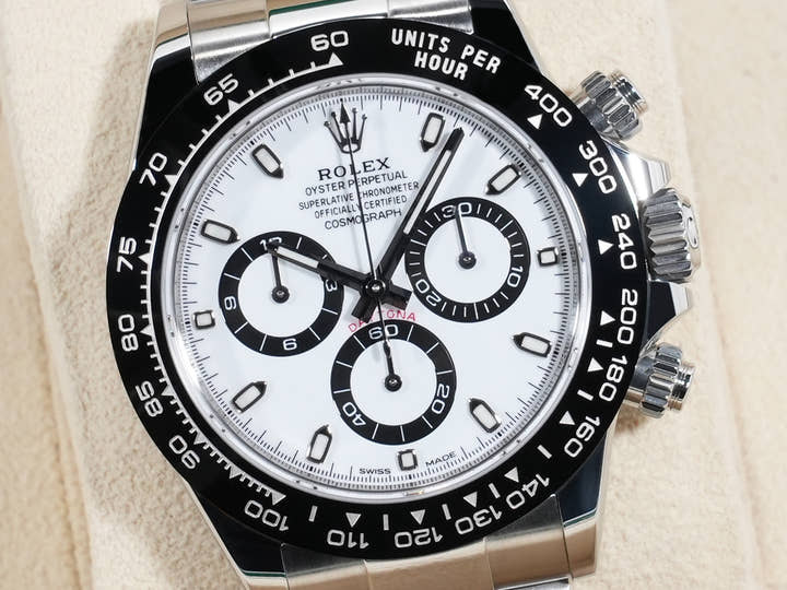 ロレックス デイトナ Ref.116500LN ステンレススチール ホワイト文字盤