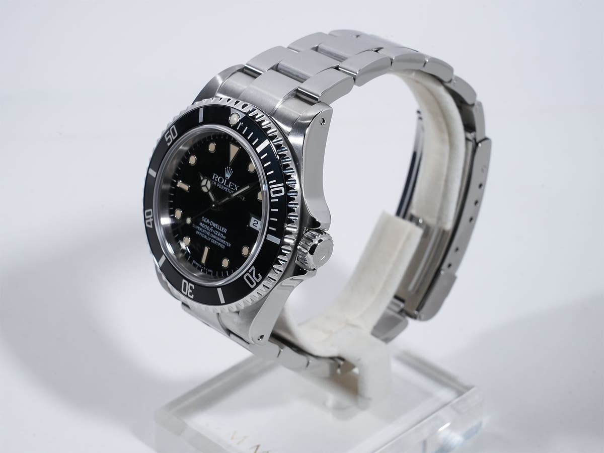 ロレックス シードゥエラー Ref.16600 SS ブラック文字盤 美中古 awcn4svo