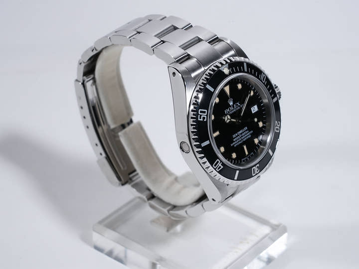 ロレックス シードゥエラー Ref.16600 ステンレススチール ブラック文字盤
