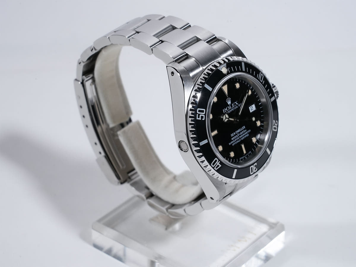 ロレックス シードゥエラー Ref.16600 SS ブラック文字盤 美中古 awcn4svo