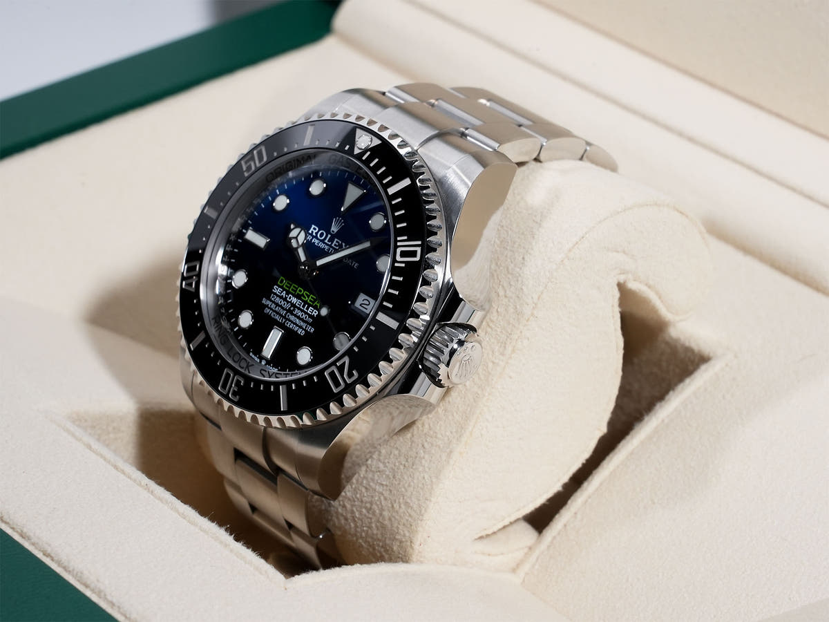 ロレックス シードゥエラー ディープシー Ref.126660 SS D-BLUE文字盤 美中古 5yaopx3c