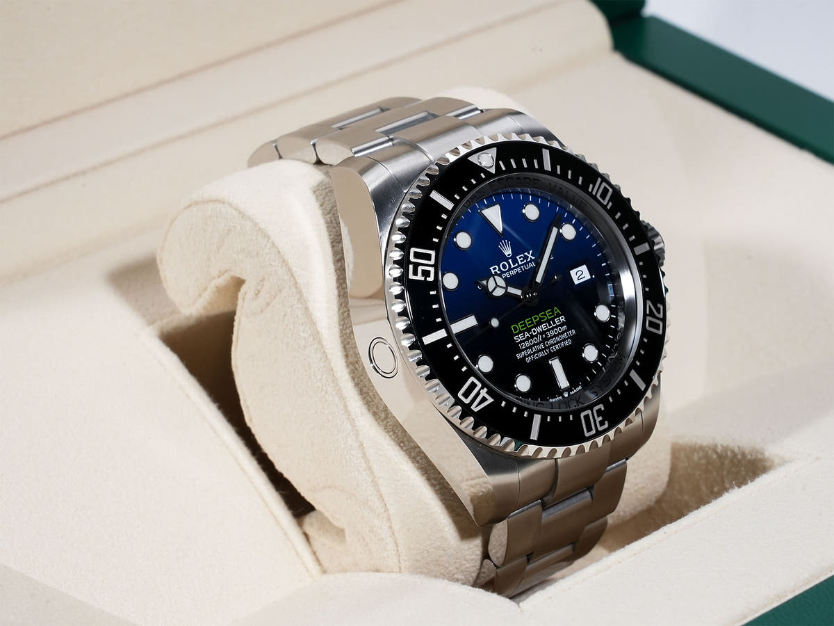 ロレックス シードゥエラー ディープシー Ref.126660 SS D-BLUE文字盤 美中古 5yaopx3c