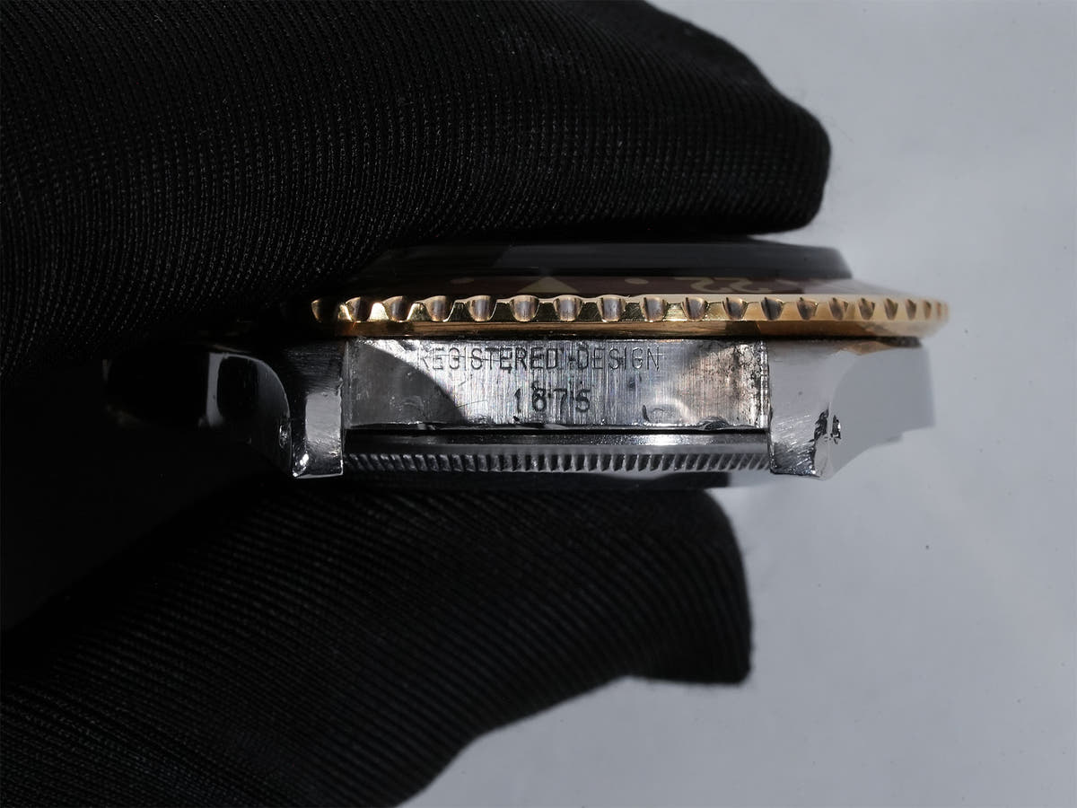 Rolex GMT Master Ref.1675/3 SS/YG Brown Dial Jubilee Bracelet Used k9366yx9