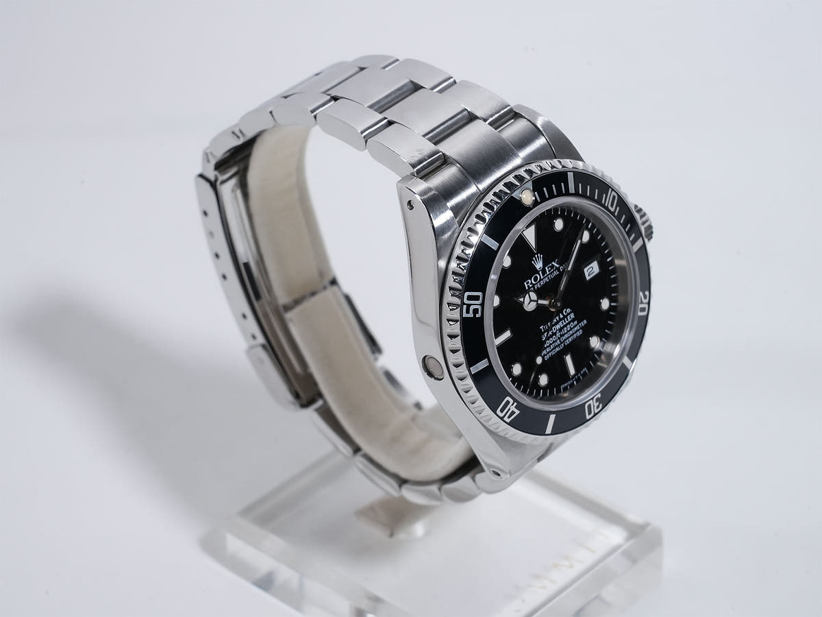 Rolex Sea-Dweller Tiffany Ref.16600 SS Black Dial Used mrnjvg8k