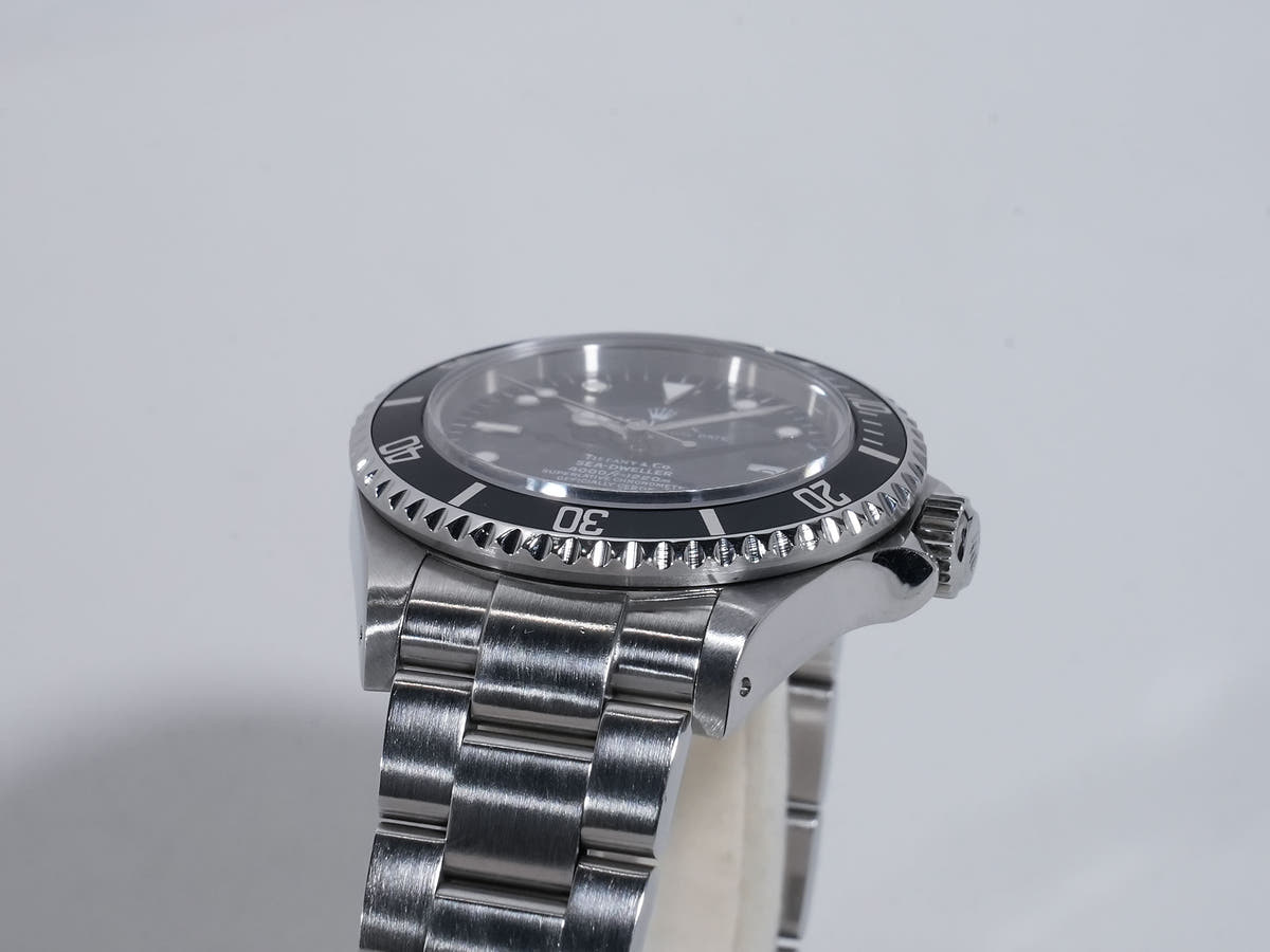 Rolex Sea-Dweller Tiffany Ref.16600 SS Black Dial Used mrnjvg8k