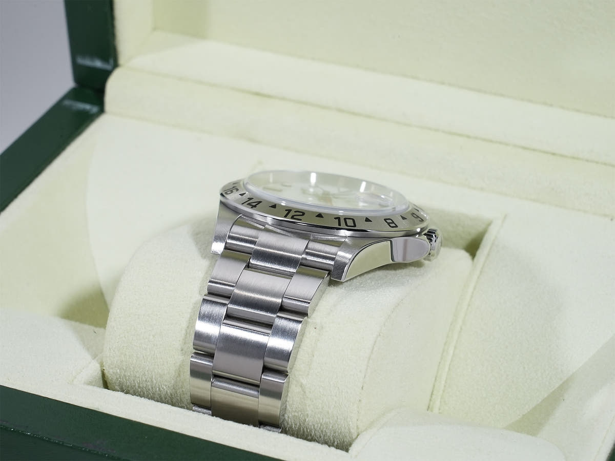 ロレックス エクスプローラーII Ref.16570 SS ホワイト文字盤 中古 c5gdn8qi