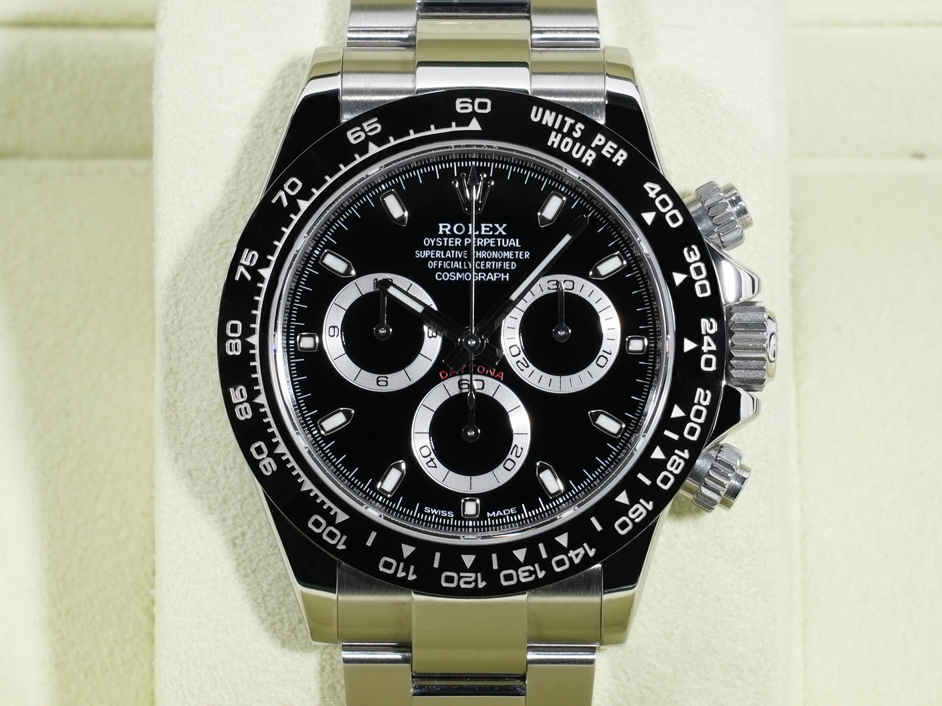 ロレックス デイトナ Ref.116500LN SS ブラック文字盤 中古 up4impvp
