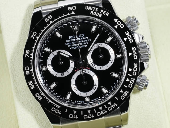 ロレックス デイトナ Ref.116500LN ステンレススチール ブラック文字盤