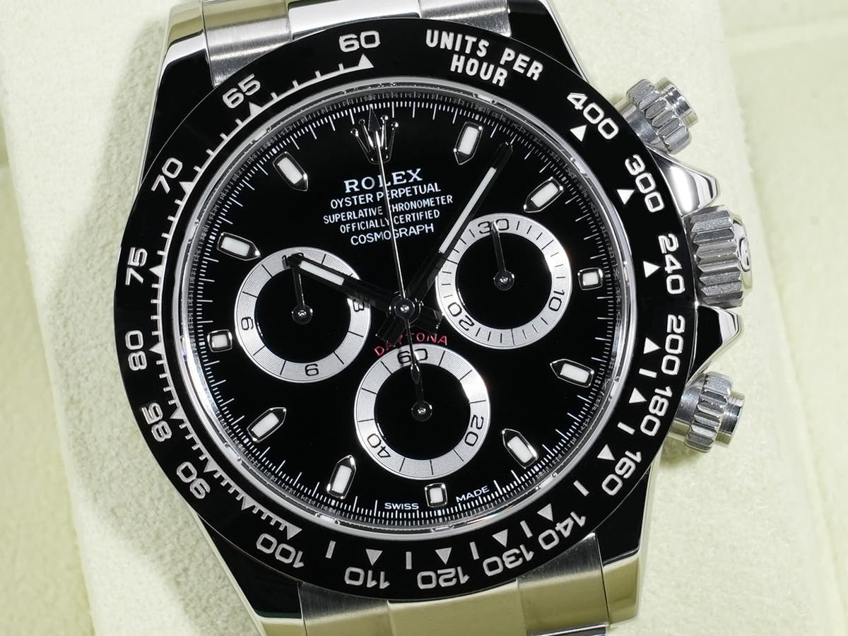 ロレックス デイトナ Ref.116500LN SS ブラック文字盤 中古 up4impvp