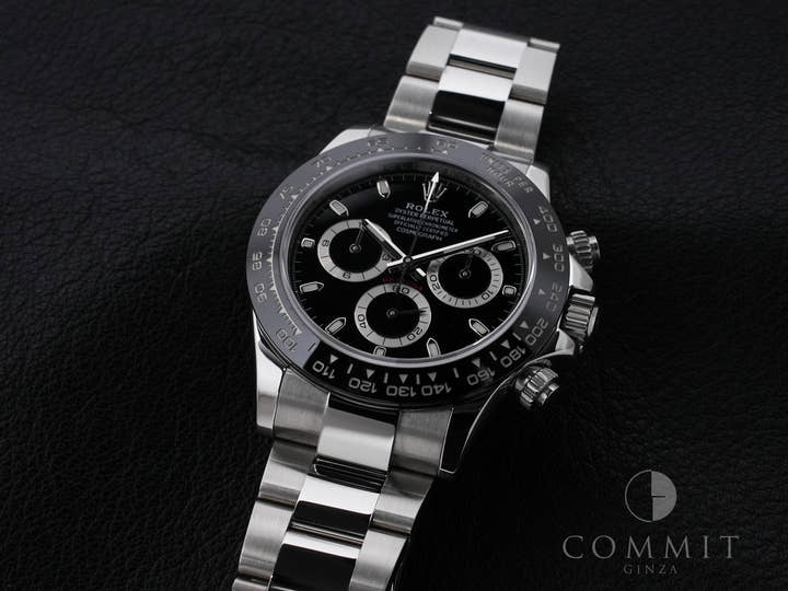 ロレックス デイトナ Ref.116500LN ステンレススチール ブラック文字盤