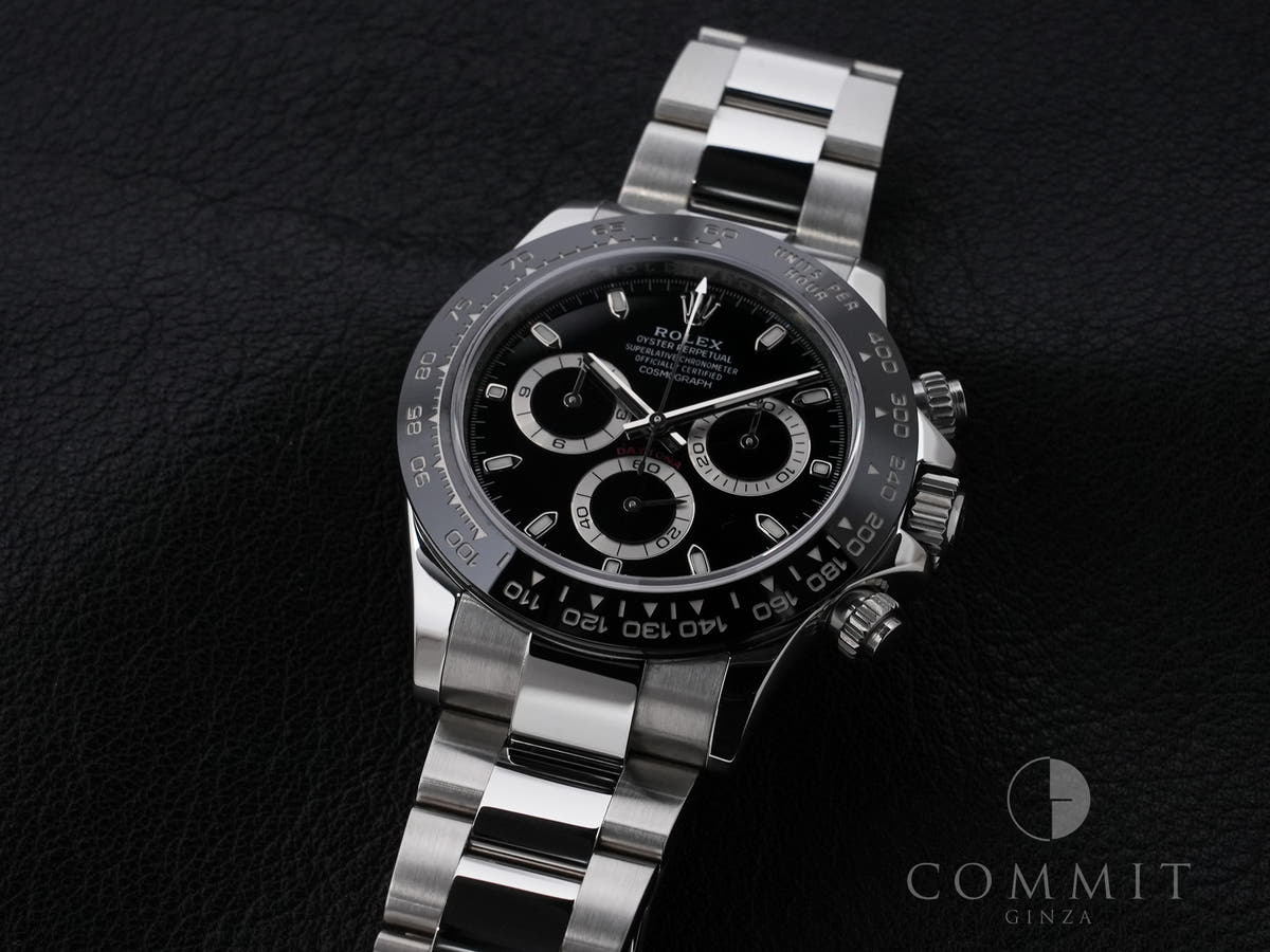 ロレックス デイトナ Ref.116500LN SS ブラック文字盤 中古 up4impvp