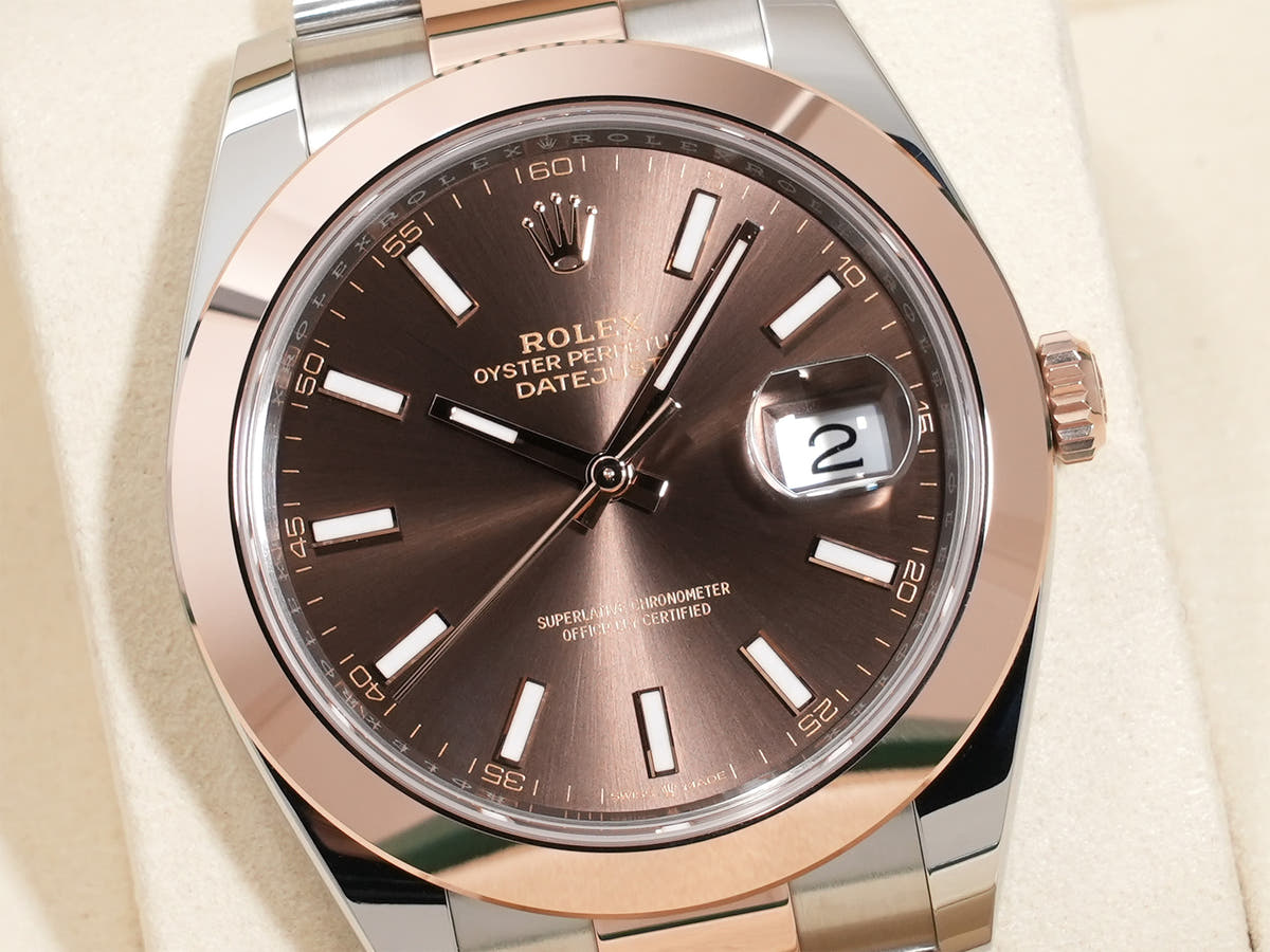 Rolex Datejust 41 Ref.126301 SS/ERG Chocolate Dial Unused kdsozuyd