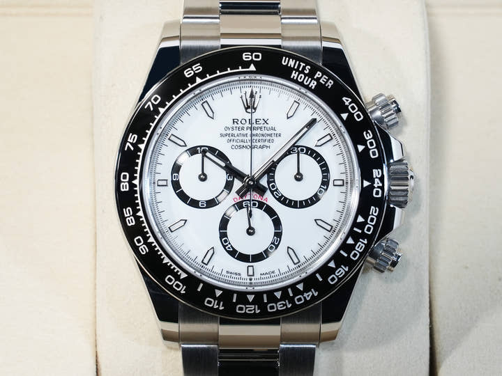 ロレックス デイトナ Ref.126500LN ステンレススチール ホワイト文字盤