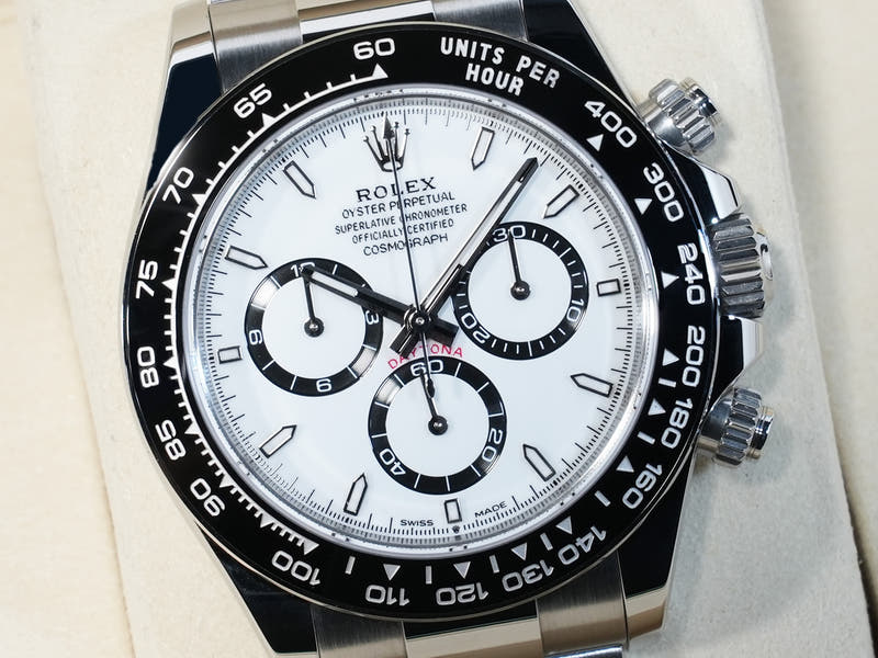Rolex Daytona Ref.126500LN SS White Dial Unused sbkvrz59