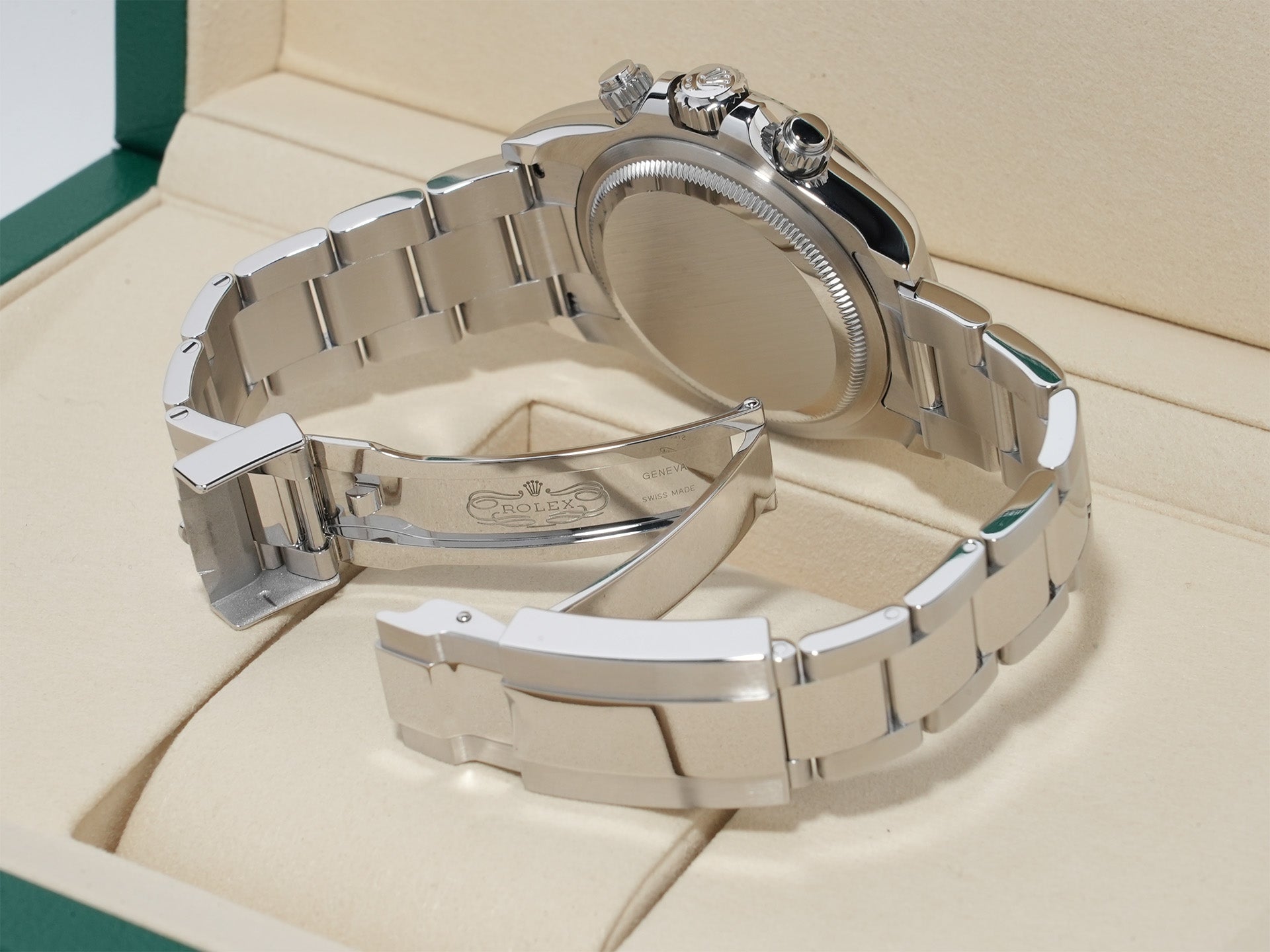 Rolex Daytona Ref.126500LN SS White Dial Unused sbkvrz59