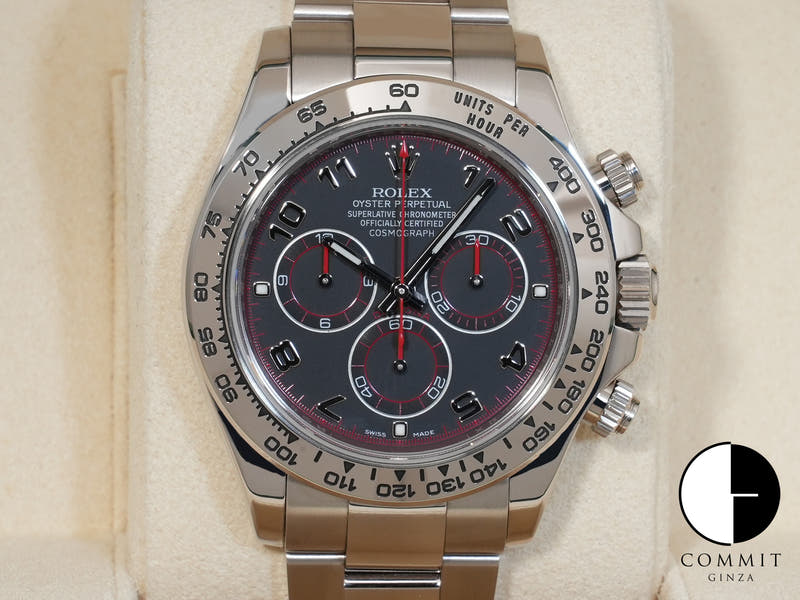 Rolex Daytona Ref.116509 18KWG Black Arabic Dial Good Condition Pre-Owned 8bi3a9x5