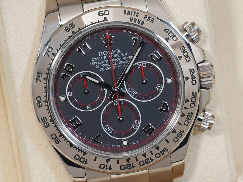 Rolex Daytona Ref.116509 18KWG Black Arabic Dial Good Condition Pre-Owned 8bi3a9x5