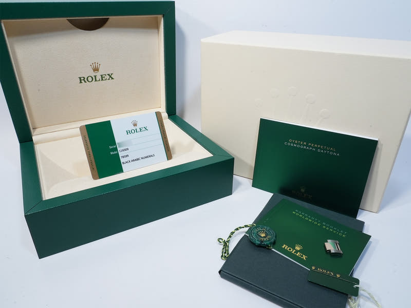 Rolex Daytona Ref.116509 18KWG Black Arabic Dial Good Condition Pre-Owned 8bi3a9x5