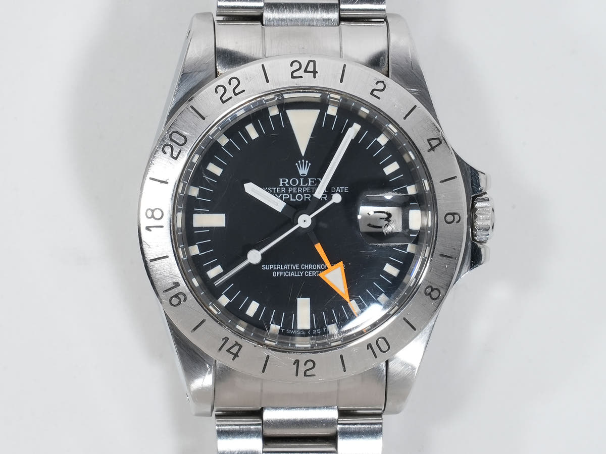 Rolex Explorer II Ref.1655 SS Black Dial Used cnwjiemw